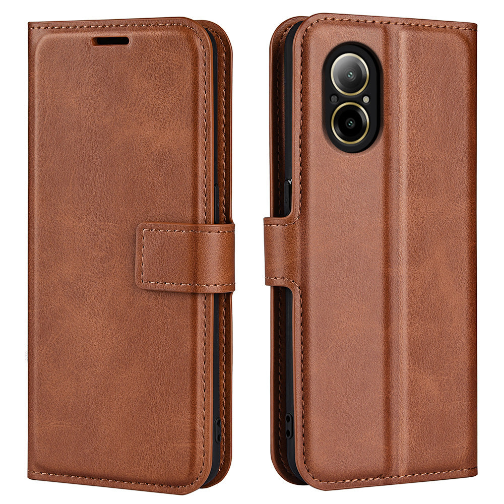 For Realme C67 4G Case Calf Texture Anti-scratch Leather Phone Wallet Stand Cover For Realme C67 4G Case Calf Texture Anti-scratch Leather Phone Wallet Stand Cover